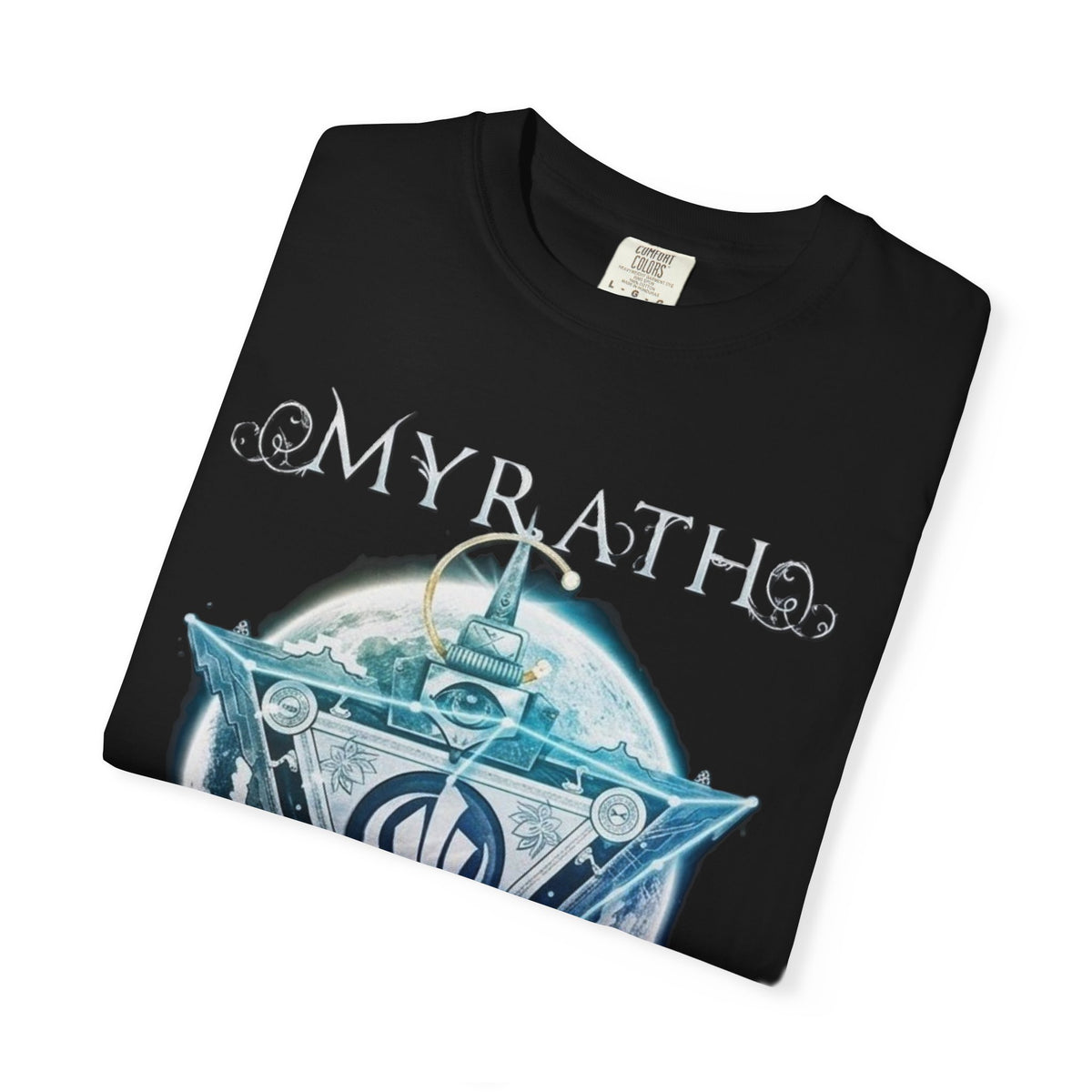 Myrath band logo T-Shirt | Shehili Album Artwork moon emblem metal band tee