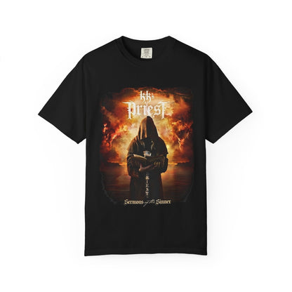 Camiseta con la portada del álbum de KK's Priest | Camiseta de la banda del álbum Sermons of the Sinner