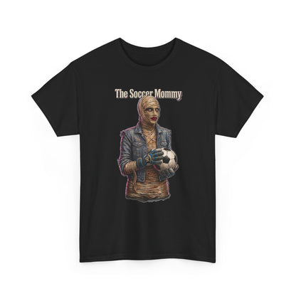 T-shirt Soccer Mommy | Illustration de joueur vintage, t-shirt pour fan de football