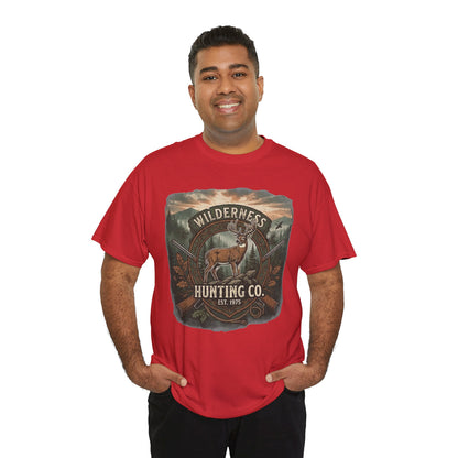 Wilderness Hunting Co. deer graphic Tee | vintage outdoors hunter shirt