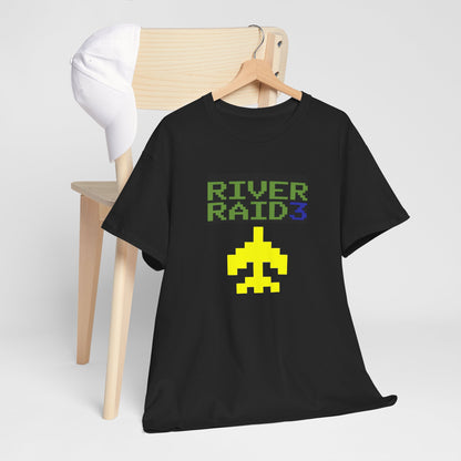River Raid 3 pixel plane Tee | retro arcade gaming shirt