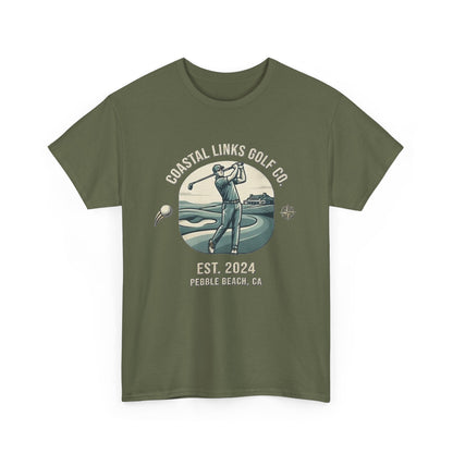 Coastal Links Golf Co logo T-Shirt | Pebble Beach est. 2024