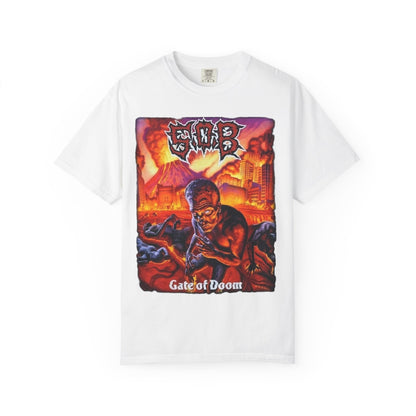 S.O.B Gate of Doom Album Artwork T-Shirt / Thrashcore Punk Band Tee