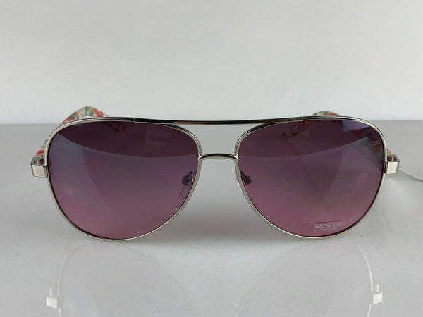 Fashion Retro Driving Brown Rose Pattern Men and Women Sunglasses