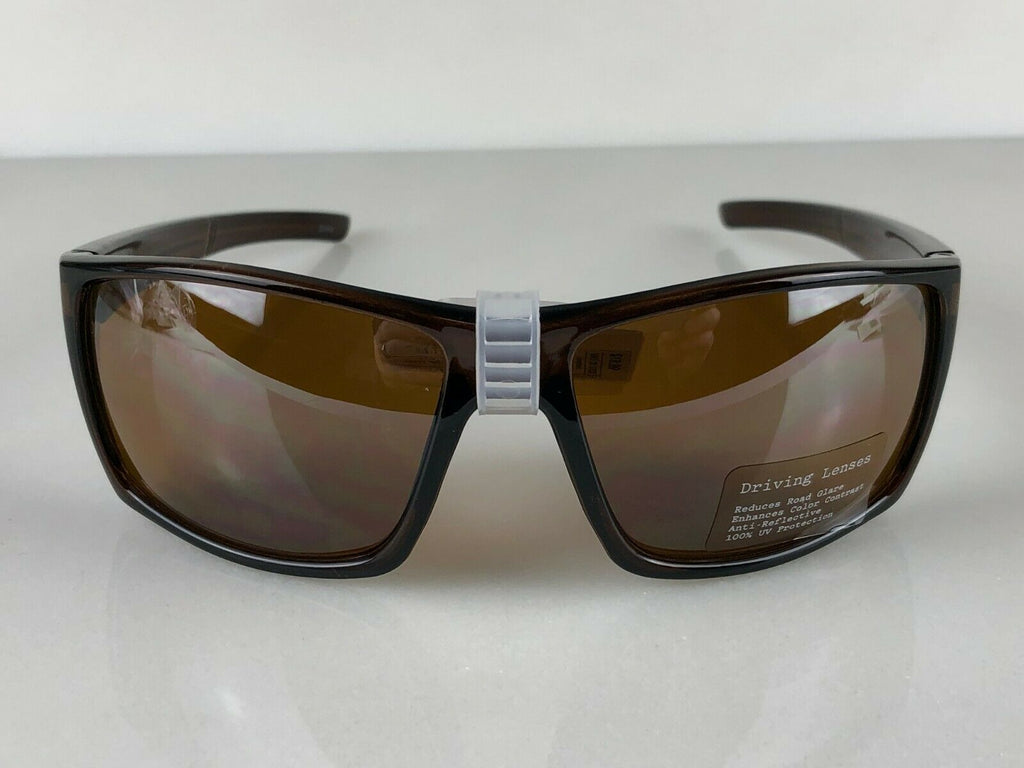 Brown Fashion Sunglasses Men and Unisex Retro Running Driving Glasses